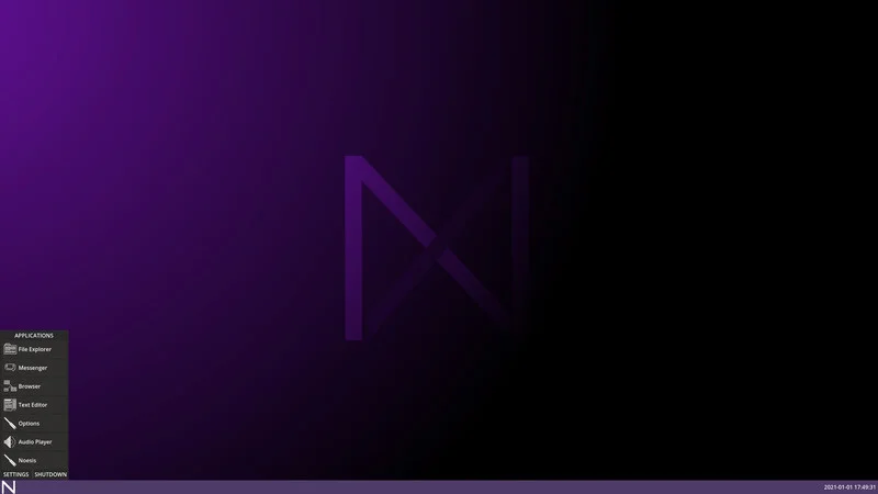 The NexOS desktop environment